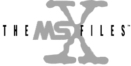 The MSX Files v2 logo